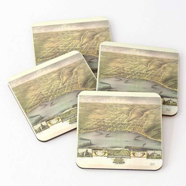 Item preview, Stillwater, Minnesota (1870) designed and sold by allhistory.