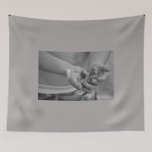 Item preview, A young child's hands holding a water bug designed and sold by FoxGlove5.
