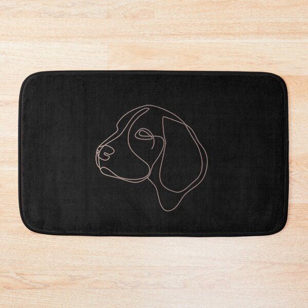 Item preview, Beagle colorful line one art designed and sold by hemp3x.