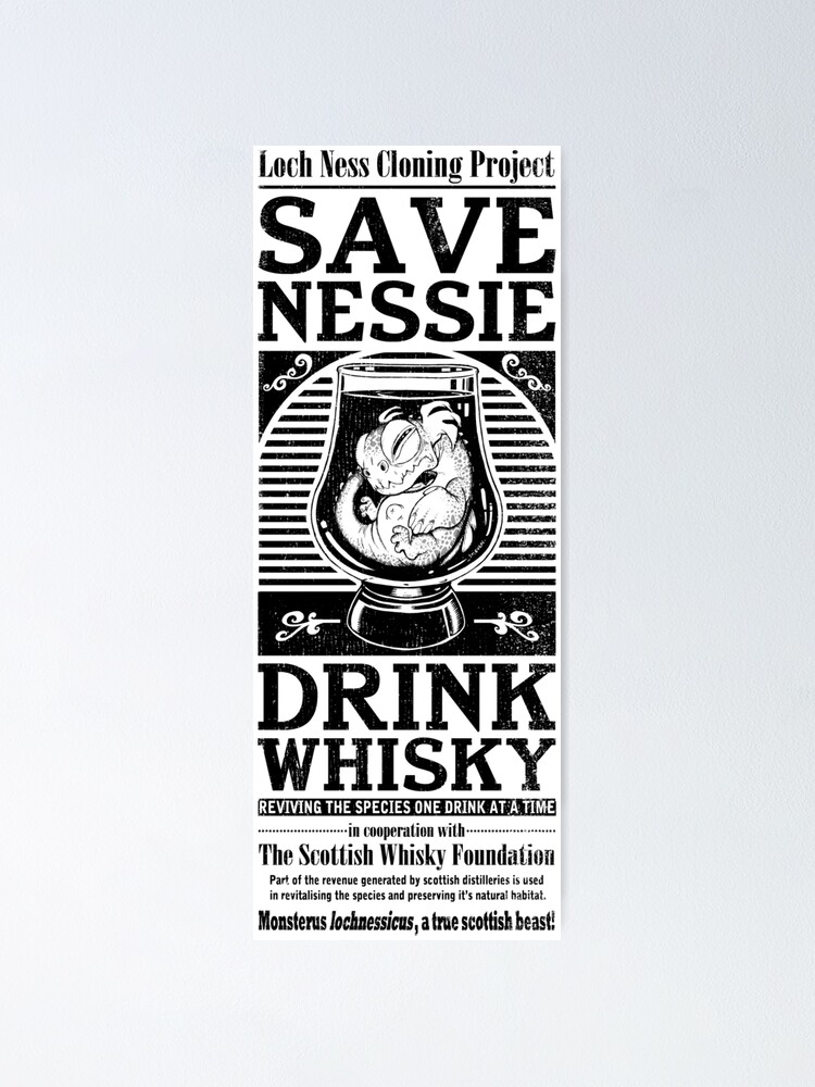 nessie whisky stone