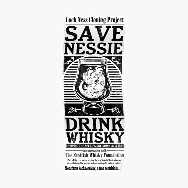 Save Nessie, Drink Whisky! Poster