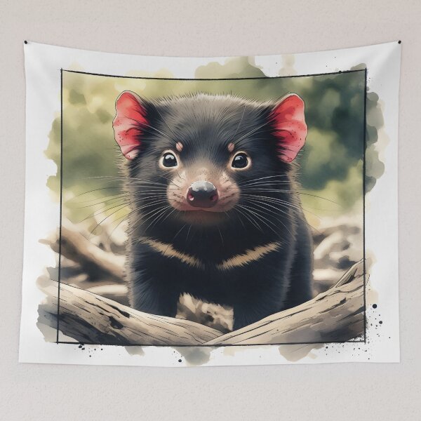 Item preview, Tasmanian devil designed and sold by RubisLeaf.