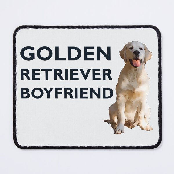 Item preview, Golden Retriever Boyfriend designed and sold by Lakeric Cityscapes.