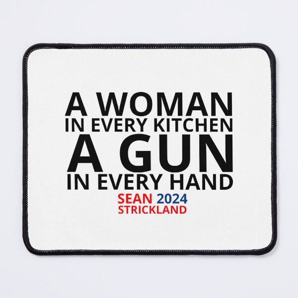 Item preview, A Woman In Every Kitchen A Gun In Every Hand designed and sold by ARTX4ART.