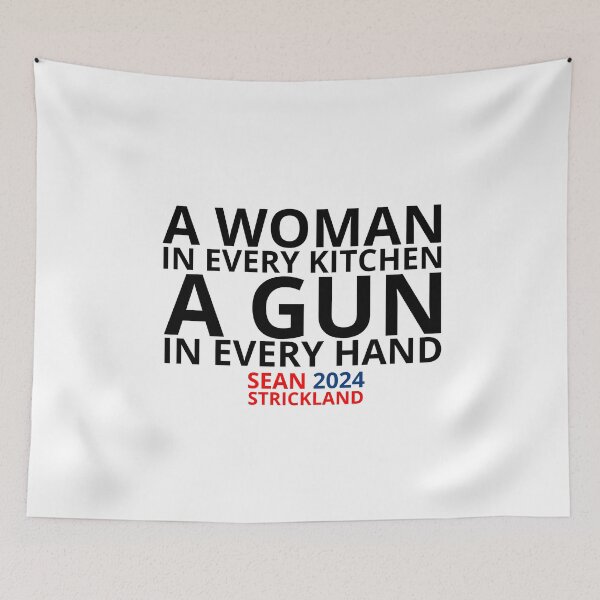 Item preview, A Woman In Every Kitchen A Gun In Every Hand designed and sold by ARTX4ART.