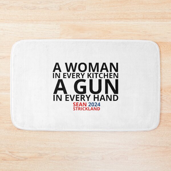 Item preview, A Woman In Every Kitchen A Gun In Every Hand designed and sold by ARTX4ART.