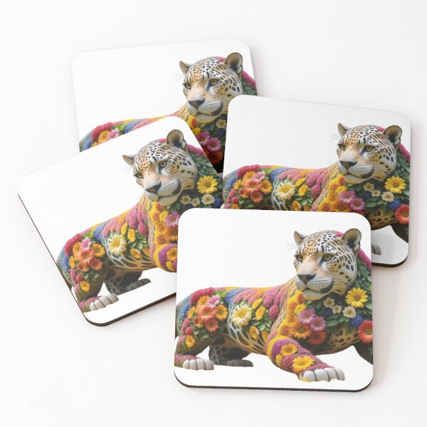 Item preview, The flowered leopard designed and sold by Lumen-art.