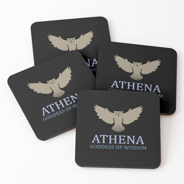 Item preview, Athena Ancient Goddess of War and Wisdom Owl Symbol designed and sold by Agema Apparel.