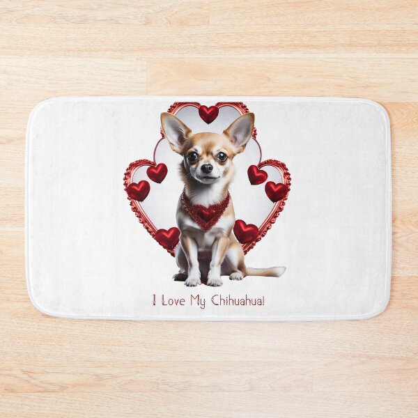 Item preview, I Love My Chihuahua designed and sold by FatCatStudios.