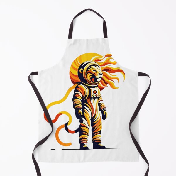 Item preview, Cosmic Lion Astronaut - Mane Among the Stars designed and sold by SADStyleDesigns.