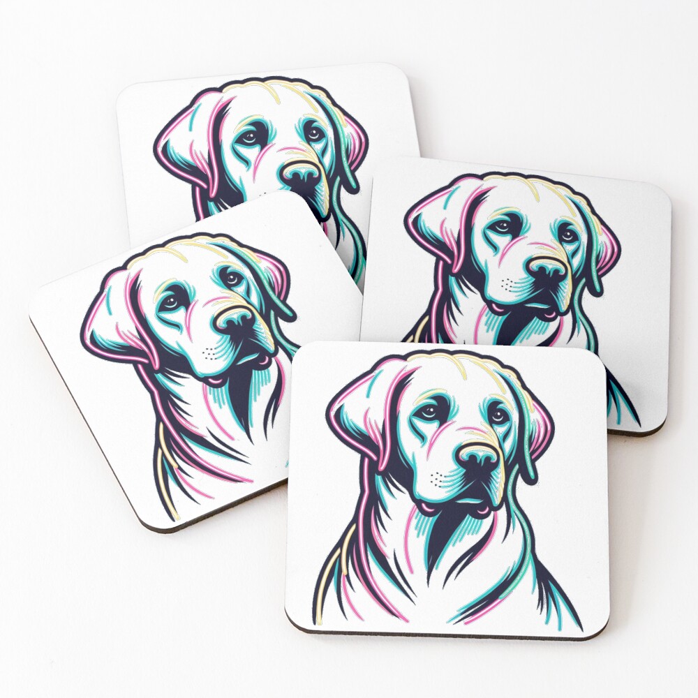 Item preview, Coasters (Set of 4) designed and sold by Redwolve.