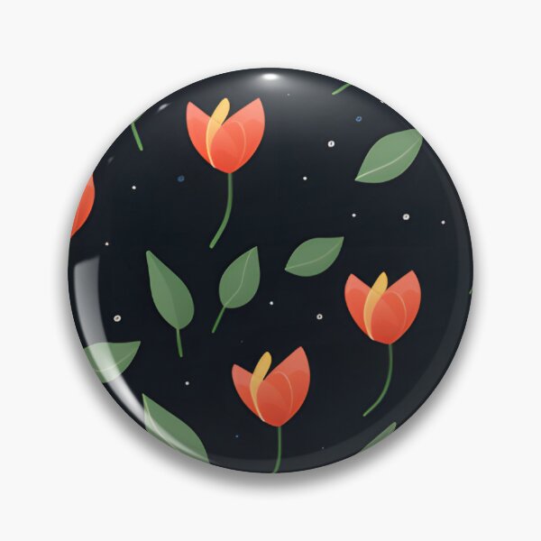 Item preview, Cartoon style tulip flower seamless pattern designed and sold by varinchai.