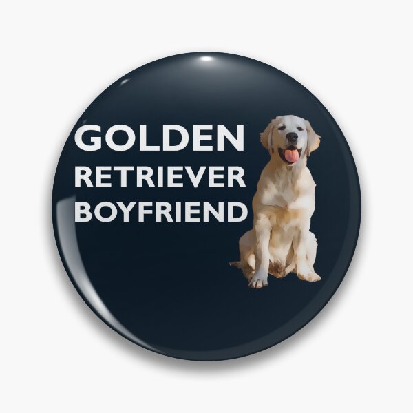 Item preview, Golden Retriever Boyfriend designed and sold by Lakeric Cityscapes.