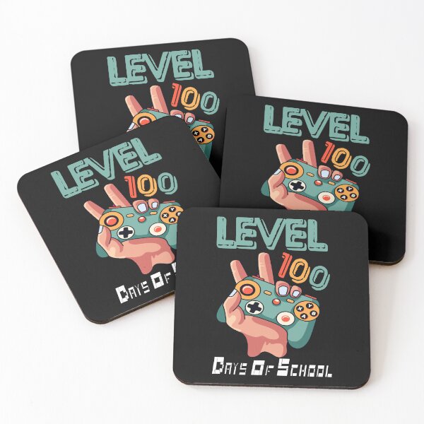 Item preview, Level 100 Days Of School Unlocked Video Games Boys Gamer  designed and sold by ELK20.