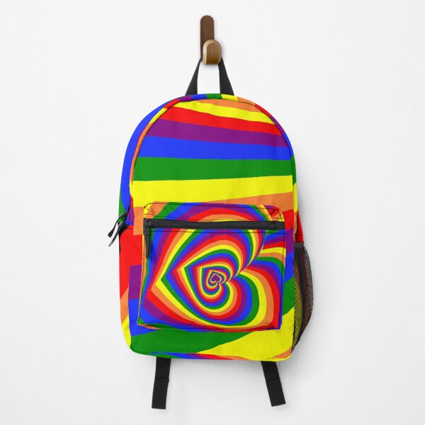 Item preview, Rainbow heart swirl designed and sold by tentihandmade.