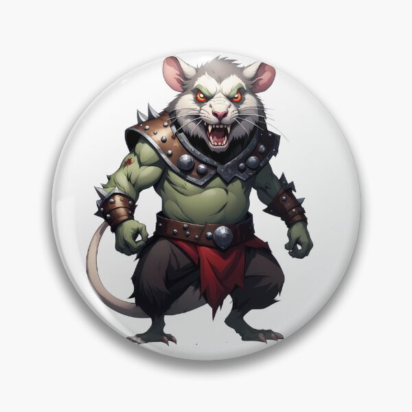 Item preview, Undead Rodent Ruckus The Zombie Rat Apocalypse designed and sold by ColorFlick.