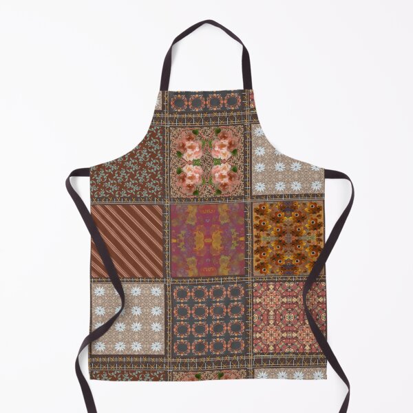 Item preview, Brown patchwork  designed and sold by Flowersonstuff.