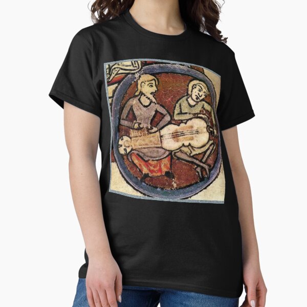 Vista previa del artículo con la obra «Meme De Criatura Medieval», diseñado y vendido por VintageManiac.