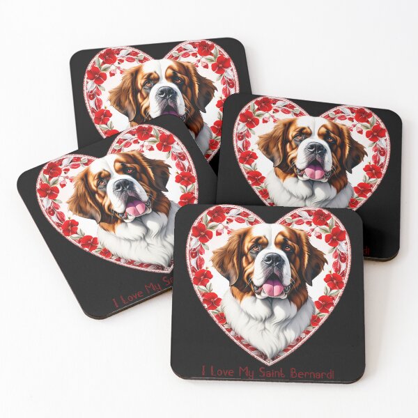 Item preview, I Love My Saint Bernard designed and sold by FatCatStudios.