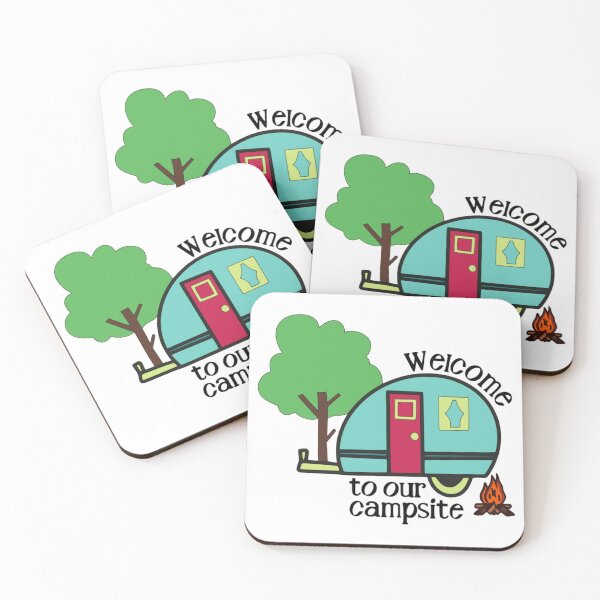 Item preview, Welcome to Our Campsite designed and sold by Creation Station Boutique USA.