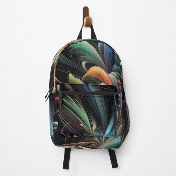 Item preview, bunte Federn 02 designed and sold by pikeArt-Gallery.