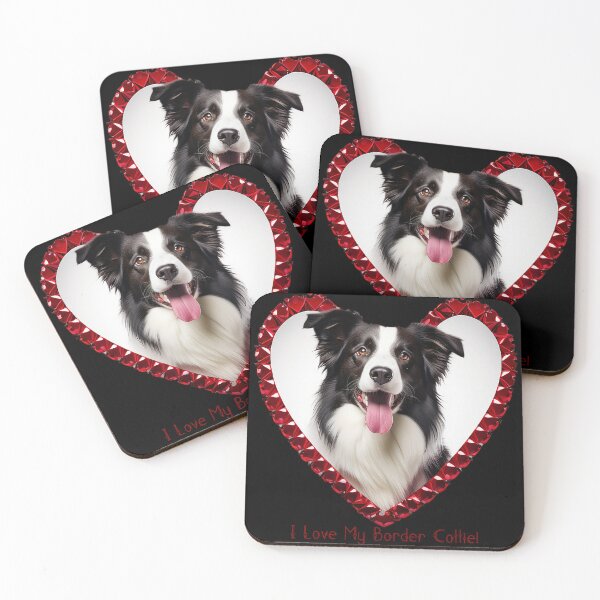 Item preview, I Love My Border Collie designed and sold by FatCatStudios.