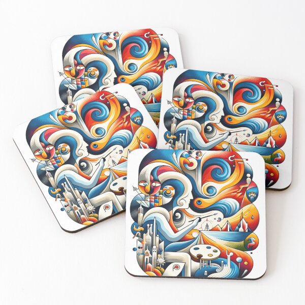 Item preview, Surreal Artist's Vision - Painting Worlds designed and sold by SADStyleDesigns.