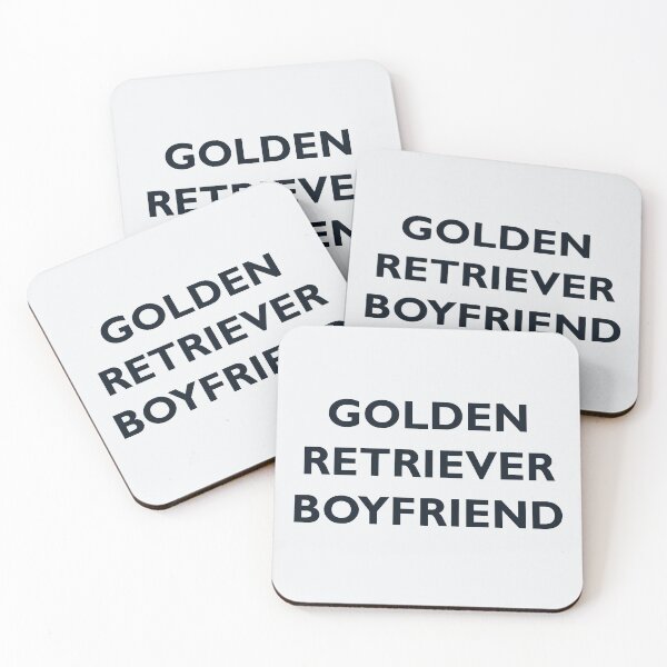 Item preview, Golden Retriever Boyfriend designed and sold by Lakeric Cityscapes.