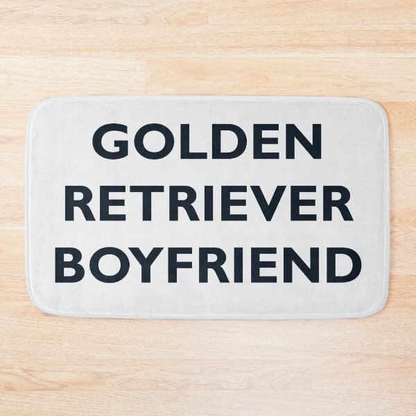 Item preview, Golden Retriever Boyfriend designed and sold by Lakeric Cityscapes.