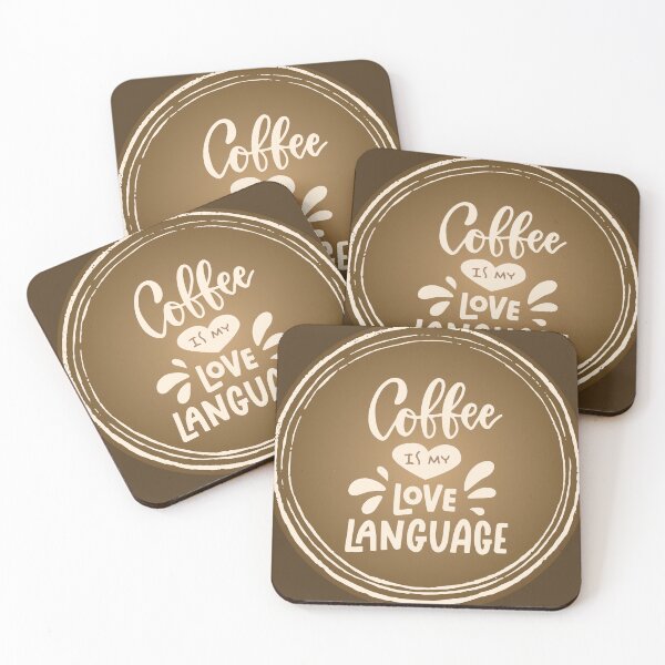 Item preview, Coffee is my Love Language  designed and sold by Digital-Inkling.