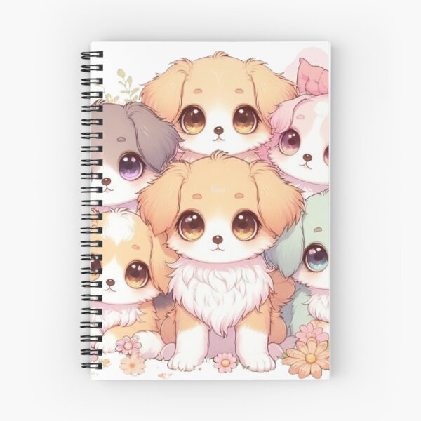 Item preview, Lovely Puppy in Kawaii Style designed and sold by messoo ⭐⭐⭐⭐⭐.