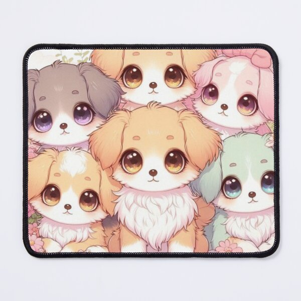 Item preview, Lovely Puppy in Kawaii Style designed and sold by messoo ⭐⭐⭐⭐⭐.