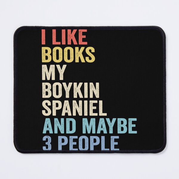 Item preview, Boykin spaniel Dog Owner - Cool Books And Boykin spaniel Dad Mom designed and sold by vzrnmichsudops.