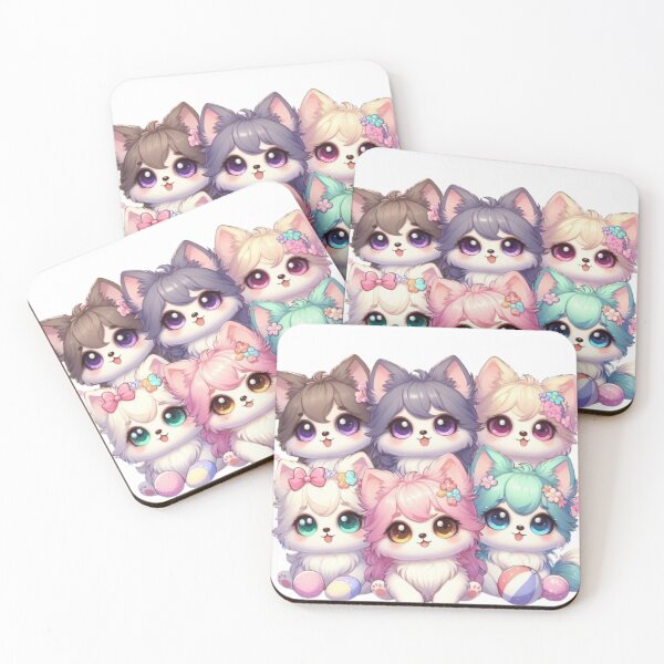 Item preview, The Cute World of a Kawaii Puppy designed and sold by messoo ⭐⭐⭐⭐⭐.