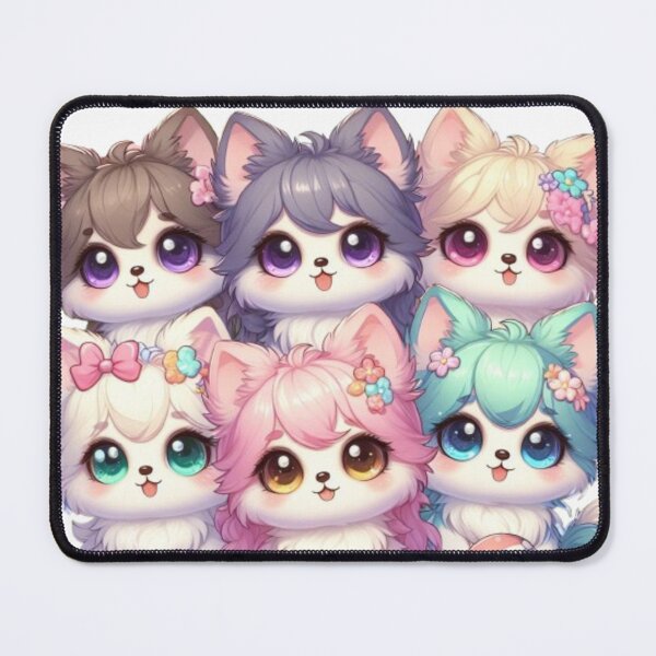 Item preview, The Cute World of a Kawaii Puppy designed and sold by messoo ⭐⭐⭐⭐⭐.