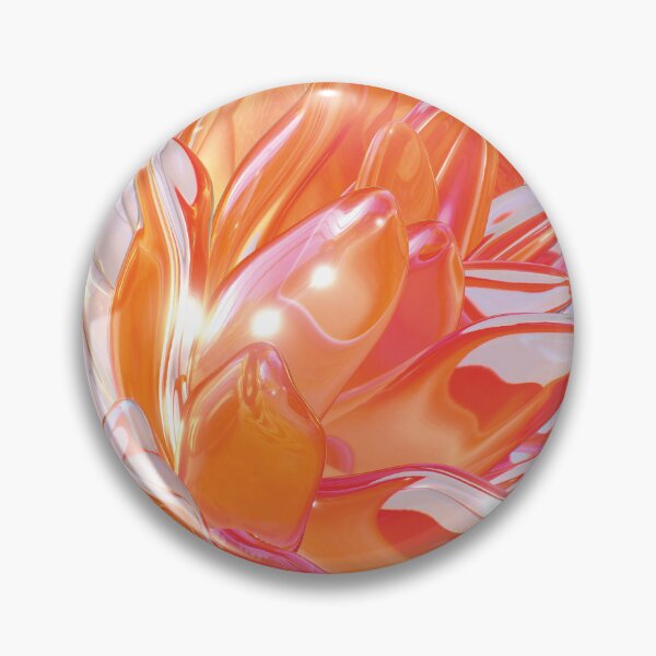 Item preview, 3d glass flower | orange designed and sold by Voropaeva.