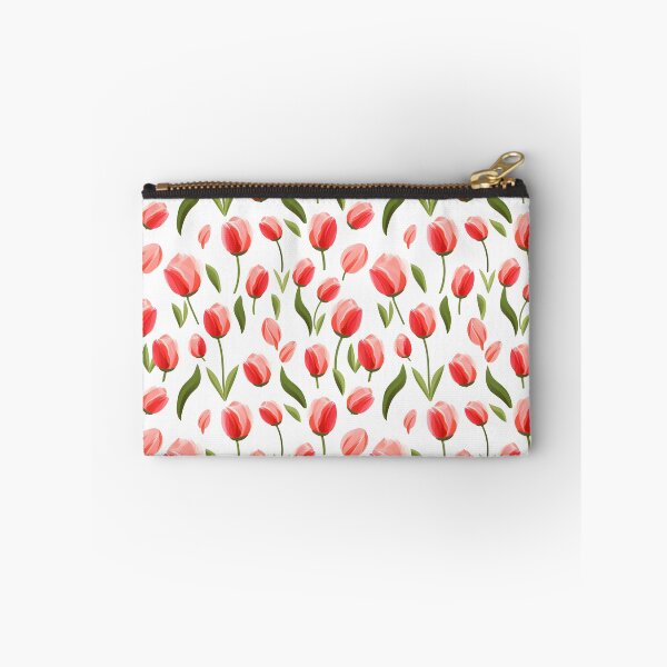 Item preview, Cartoon style tulip flower seamless pattern designed and sold by varinchai.