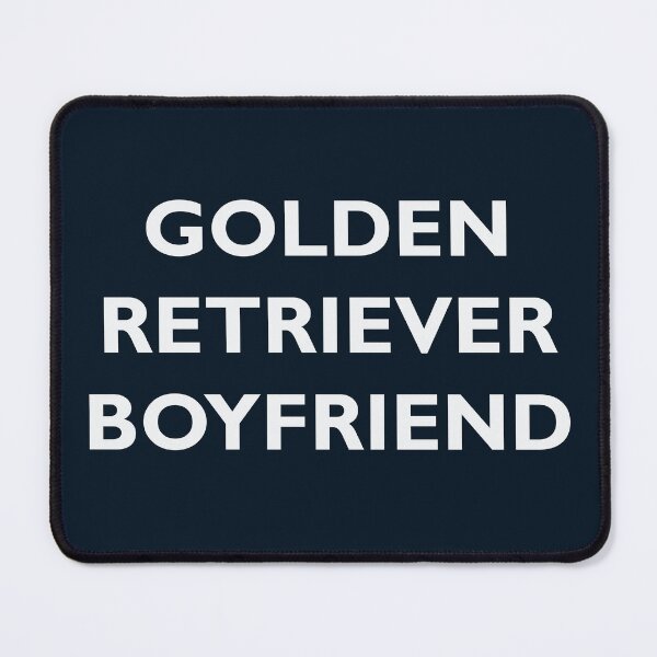 Item preview, Golden Retriever Boyfriend designed and sold by Lakeric Cityscapes.