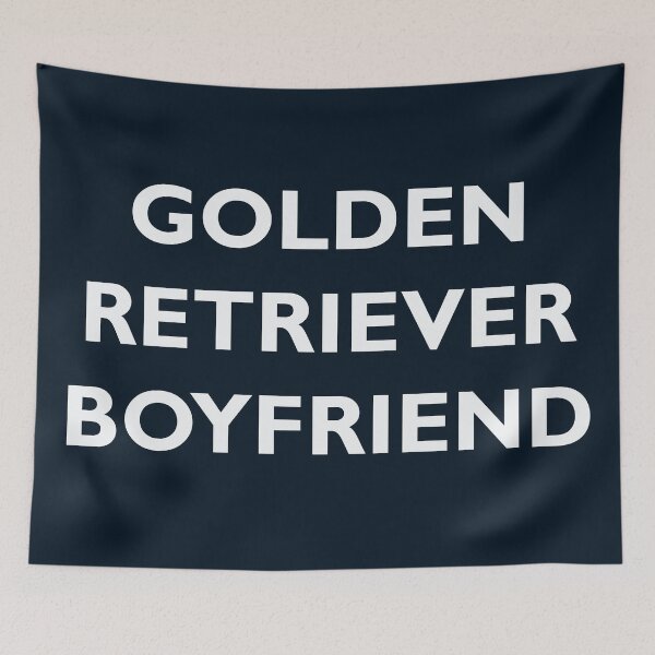 Item preview, Golden Retriever Boyfriend designed and sold by Lakeric Cityscapes.
