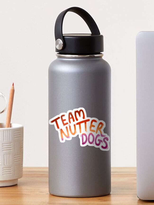 Thumbnail 1 of 3, Sticker, Team Nutter Dogs classic - stickers designed and sold by Nutterdogs.