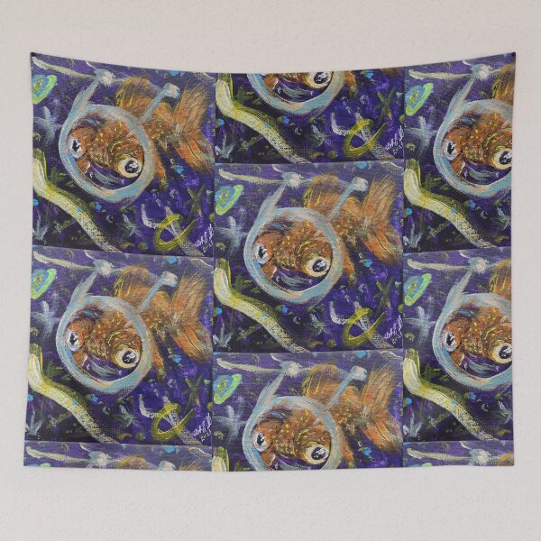 Item preview, Goldfish in space designed and sold by renjigoby.