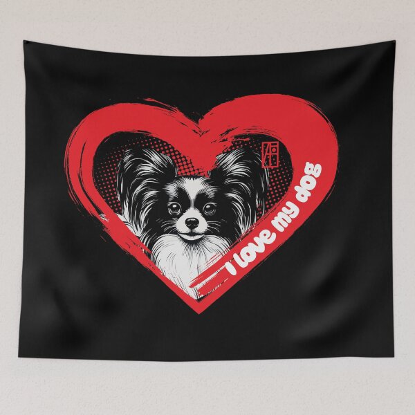 Item preview, I Love My Papillon - Intelligent dog - I Love my dog designed and sold by ArtProjectShop.