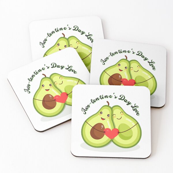 Item preview, Avo-lentine's Day Love - cute Avocado valentine lover designed and sold by Cyrensea.