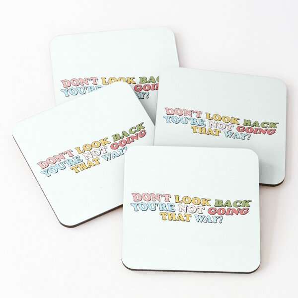 Item preview, Copy of Don't Look Back You're Not Going That Way | Motivational Quote -  designed and sold by PurpleLoveStore.