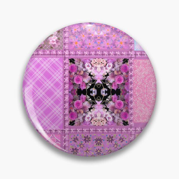 Item preview, Pink patchwork designed and sold by Flowersonstuff.