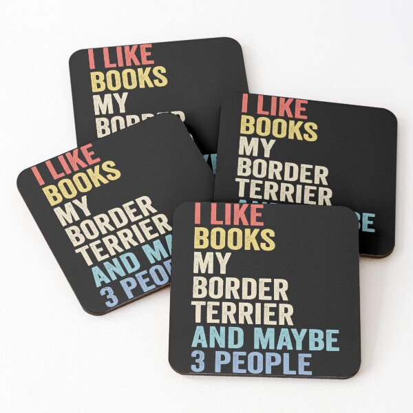Item preview, Border terrier Dog Owner - Cool Books And Border terrier Dad Mom designed and sold by vzrnmichsudops.