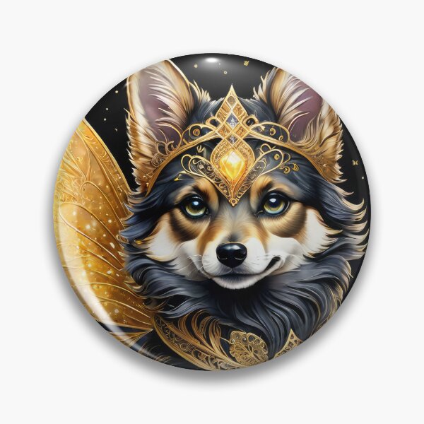 Item preview, Majestic Golden Hound designed and sold by cyberartstudiox.