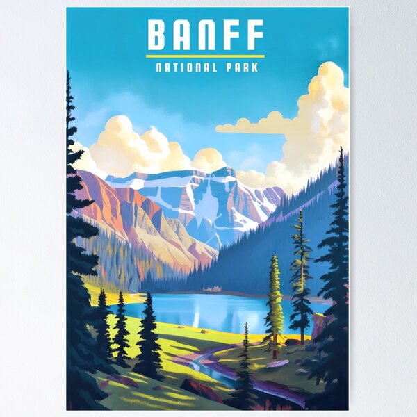 Item preview, Banff National Park designed and sold by WanderlustArtsy.