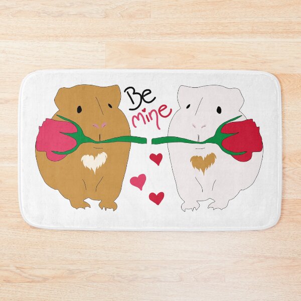 Item preview, Valentine's Day guinea pigs designed and sold by AlpacaSparkles.