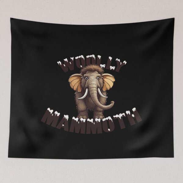 Item preview, Woolly Mammoth designed and sold by Getup-clothing.